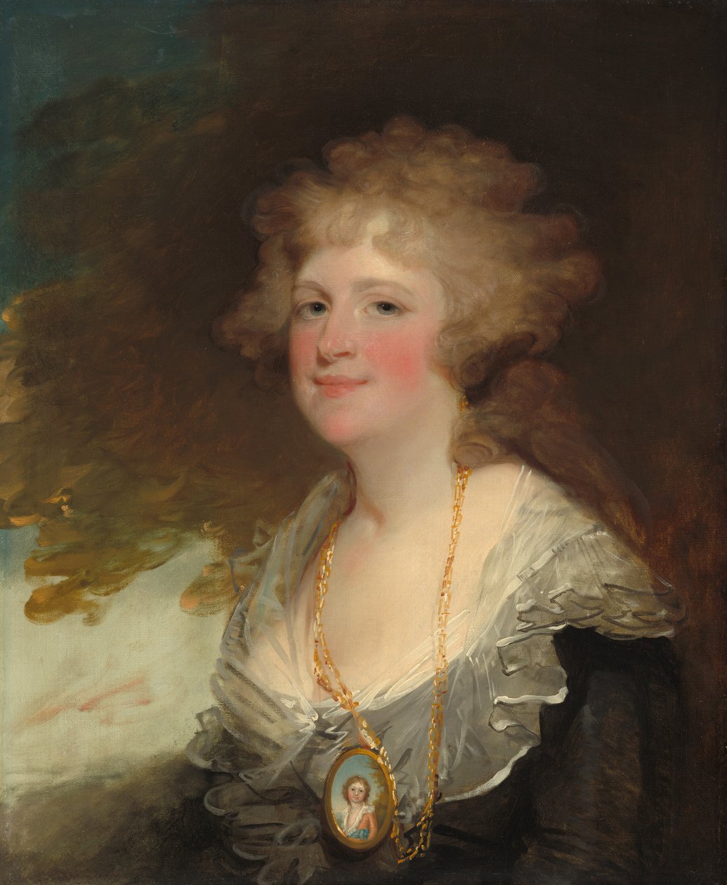 سارة شيبن ليا السيدة توماس ليا ، ح. 1798. بواسطة جيلبرت ستيوارت