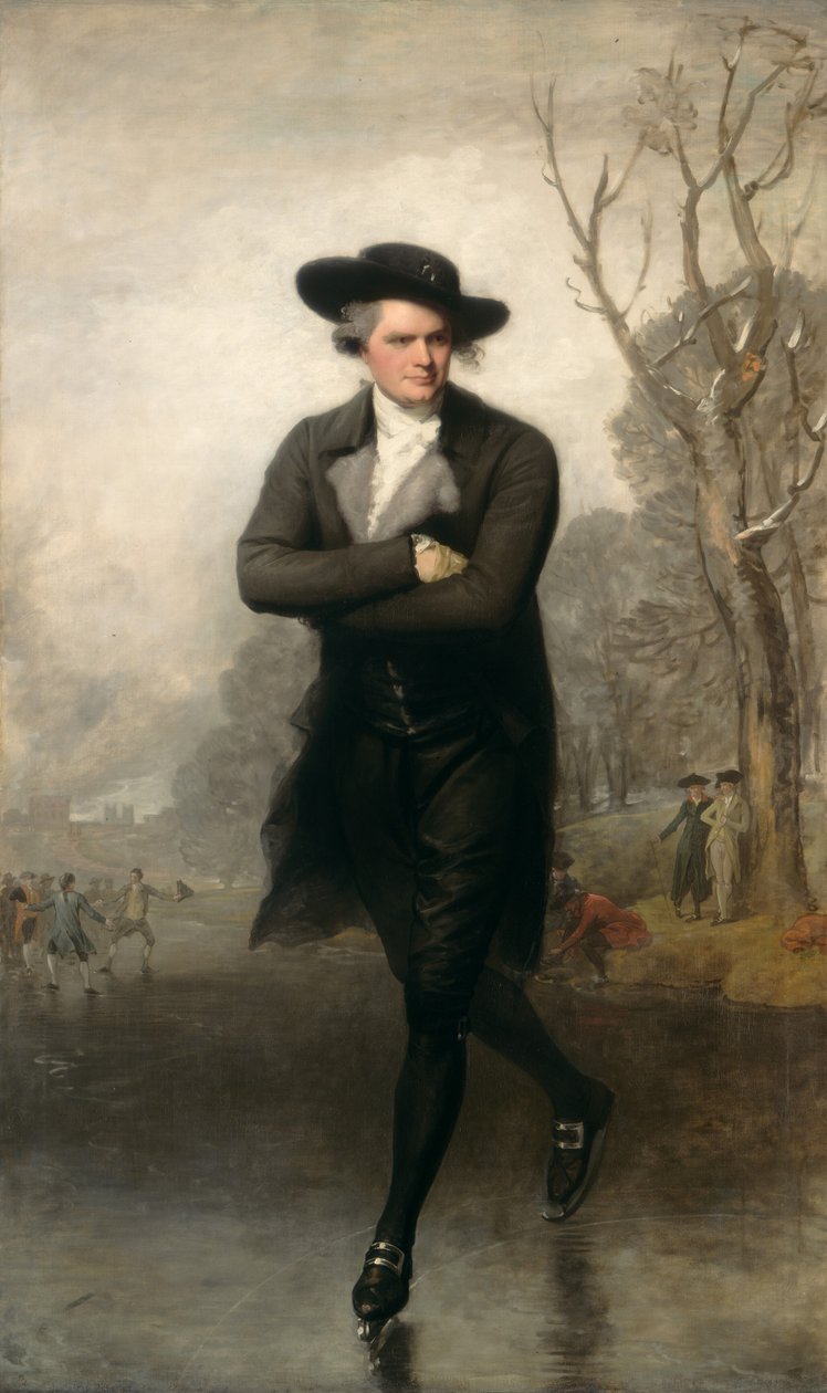 صورة المتزلج لوليام جرانت ، 1782. بواسطة جيلبرت ستيوارت