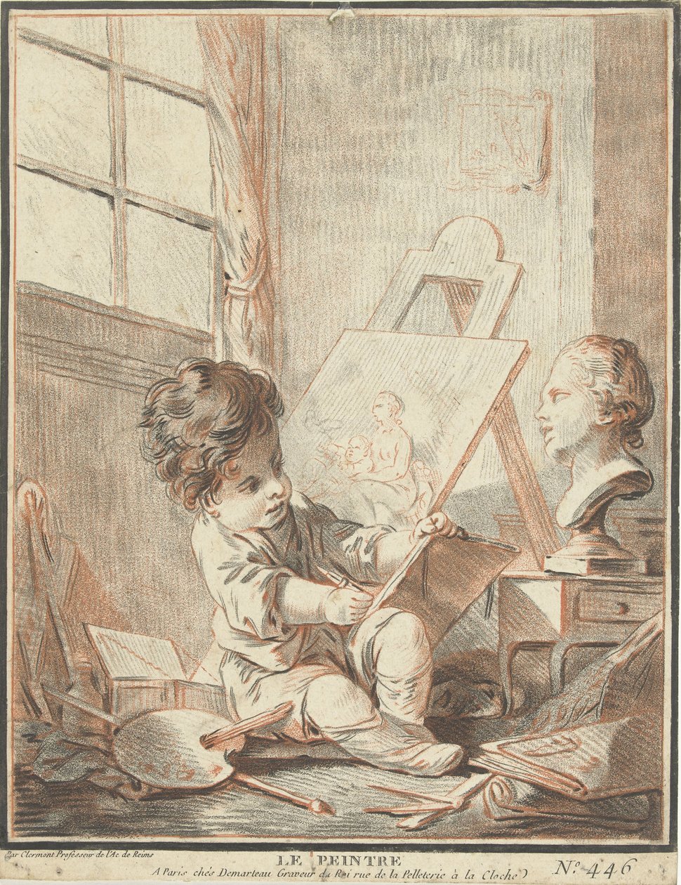 نوع آل شيلدر في مشغل Le peintre (العنوان على الكائن) بواسطة جيل ديمارتو