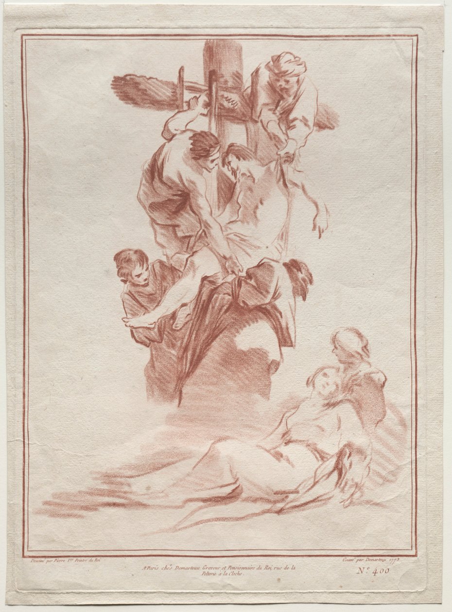 النسب من الصليب ، 1773. بواسطة جيل ديمارتو