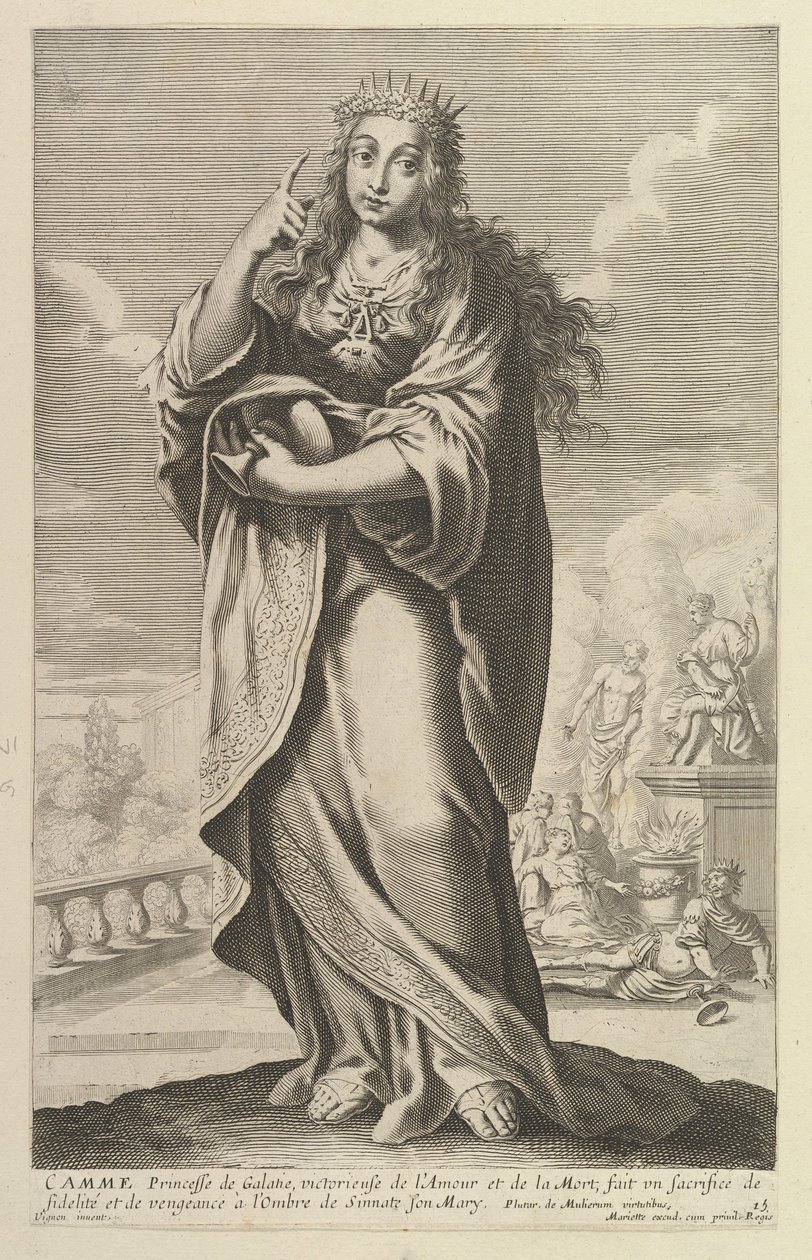 Camme ، 1647. المؤلفون: جيل روسيليت ، أبراهام بوس. بواسطة جيل روسيليت وأبراهام بوس