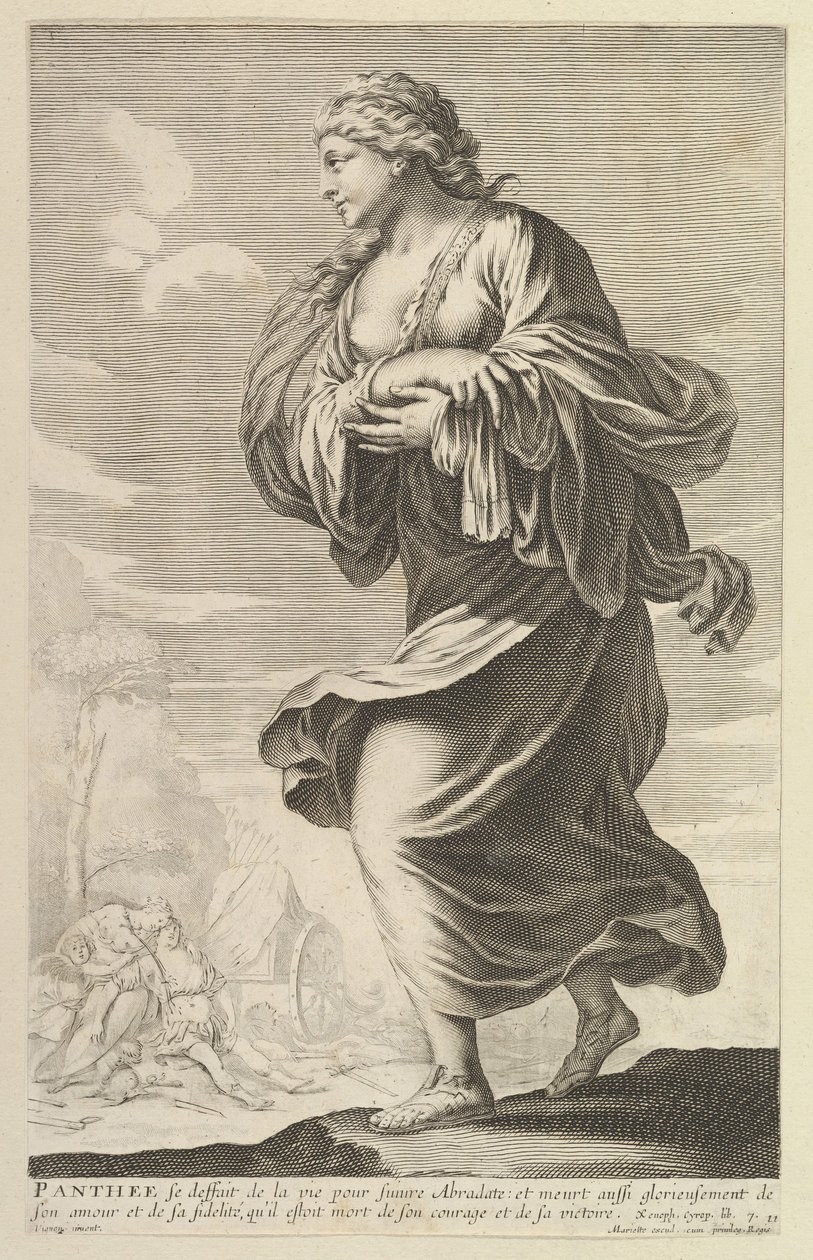 بانثيوس ، 1647. المؤلفون: جيل روسيليت ، أبراهام بوس. بواسطة جيل روسيليت وأبراهام بوس
