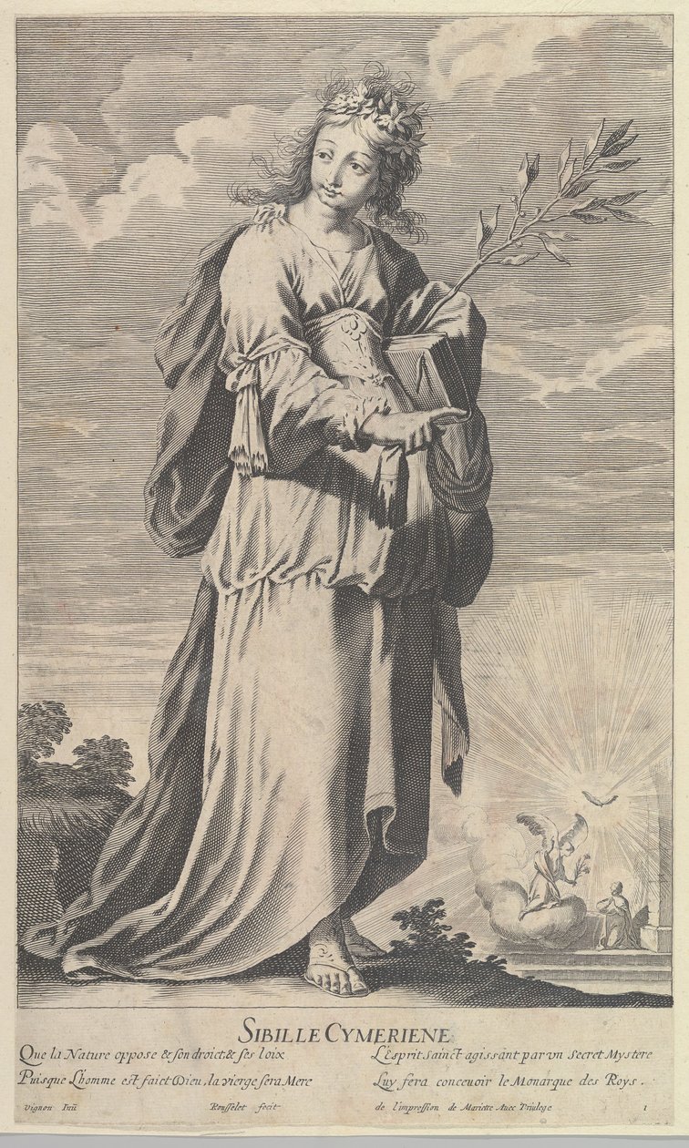 Cimmerian العرافة ، كاليفورنيا. 1635. المؤلفون: جيل روسيليت ، أبراهام بوس. بواسطة جيل روسيليت وأبراهام بوس