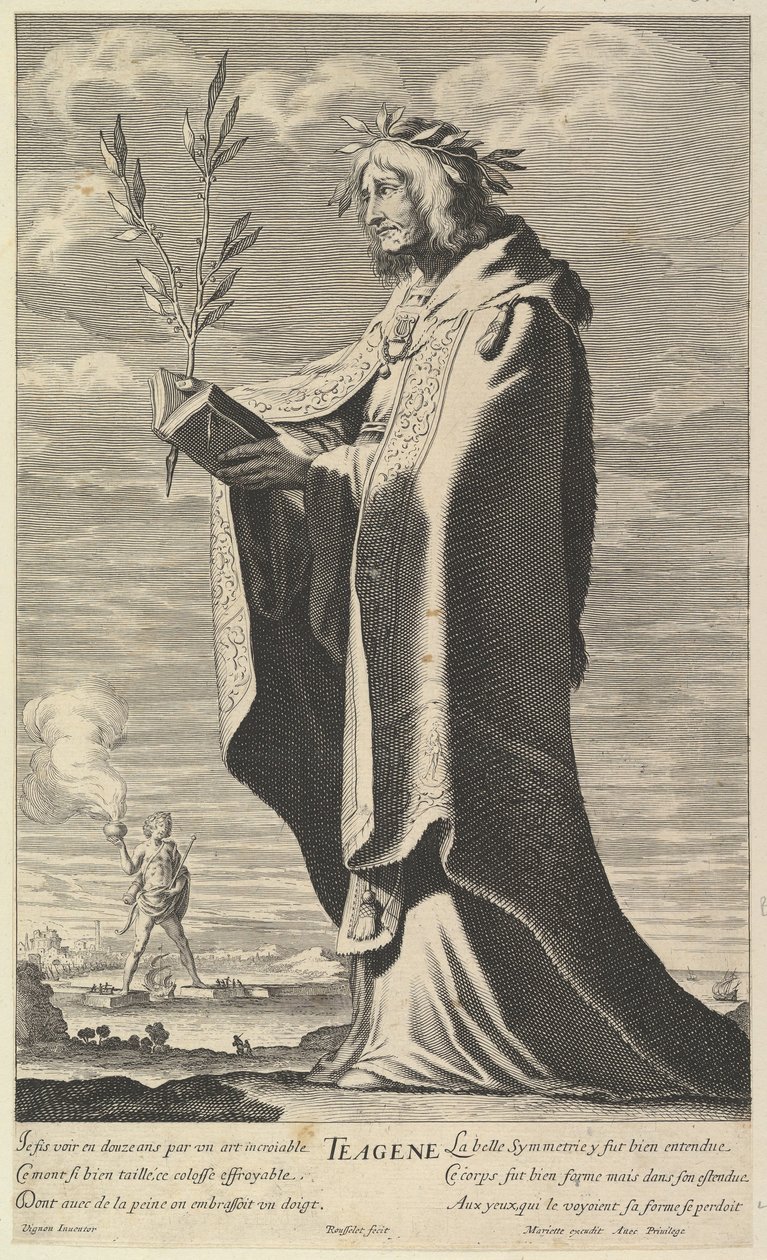 ثيجينس ، كاليفورنيا. 1639-40. التأليف: جيل روسيليت ، أبراهام بوس. بواسطة جيل روسيليت وأبراهام بوس