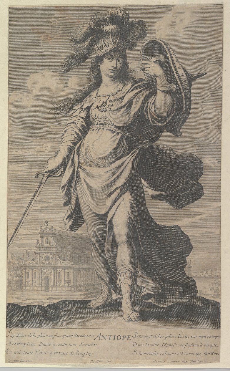 Antiope ، كاليفورنيا. 1639-40. بواسطة جيل روسيليت