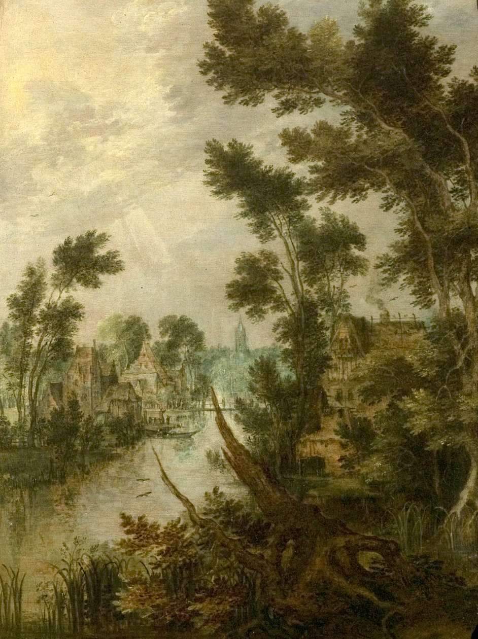 مشهد النهر ، 1614 بواسطة 