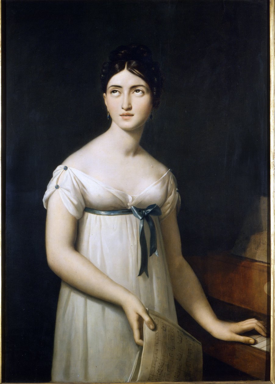 جوديتا باستا (1797-1865). اللوحة بواسطة Serangeli. أوائل القرن التاسع عشر. متحف سكالا بواسطة Gioacchino Giuseppe Serangeli