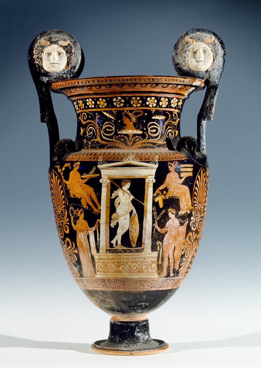 الرقم الأحمر والأبيض krater krater ، Apulian (السيراميك) بواسطة جويا ديل كول رسام