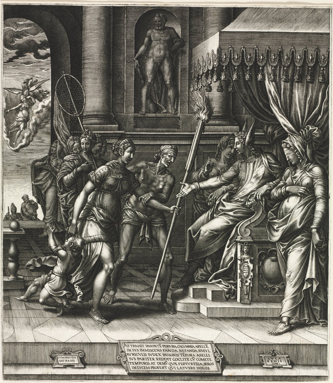 Calumny of Apelles ، 1560. بواسطة جورجيو غيسي