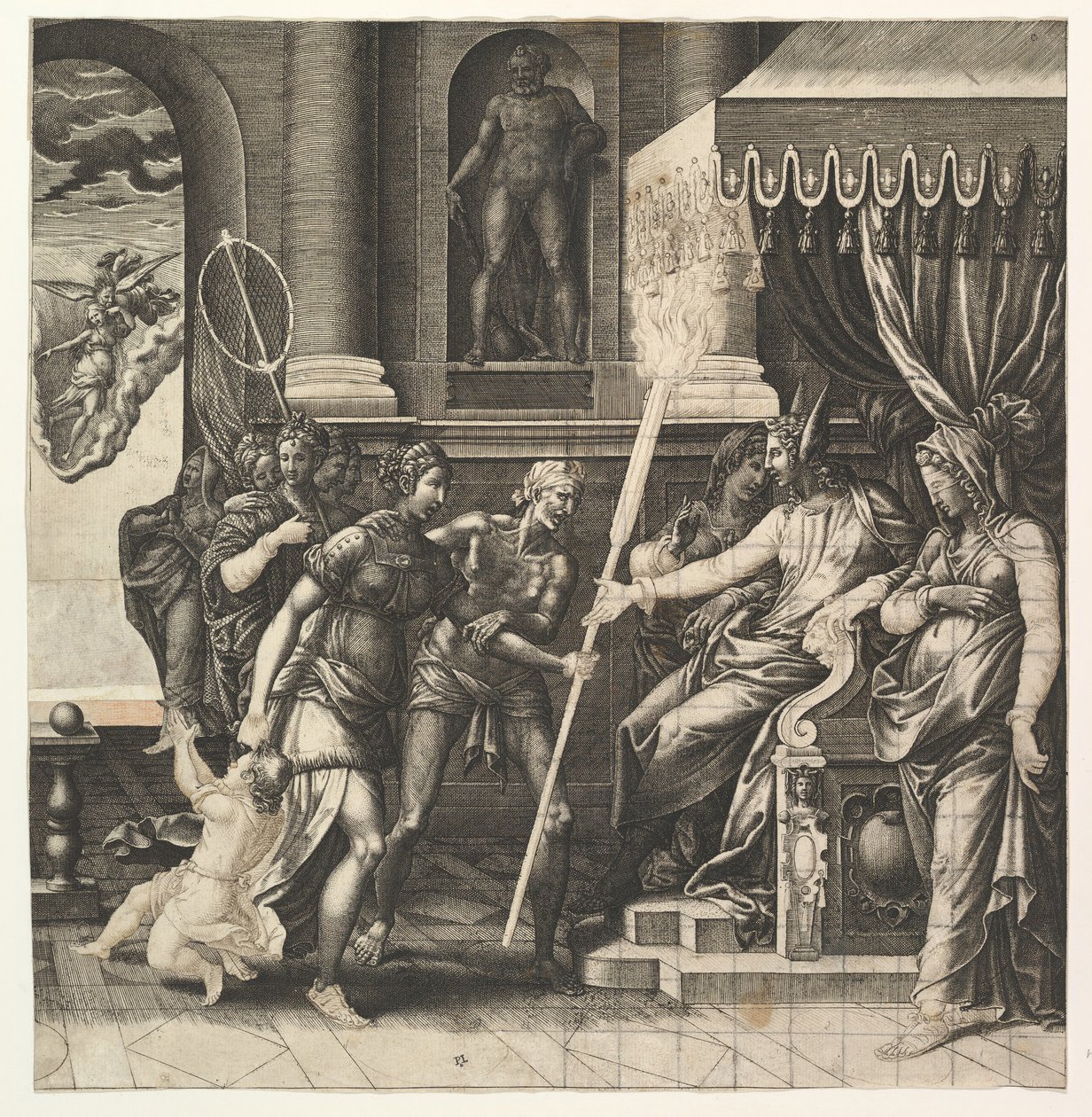 Calumny of Apelles ، 1560. بواسطة جورجيو غيسي