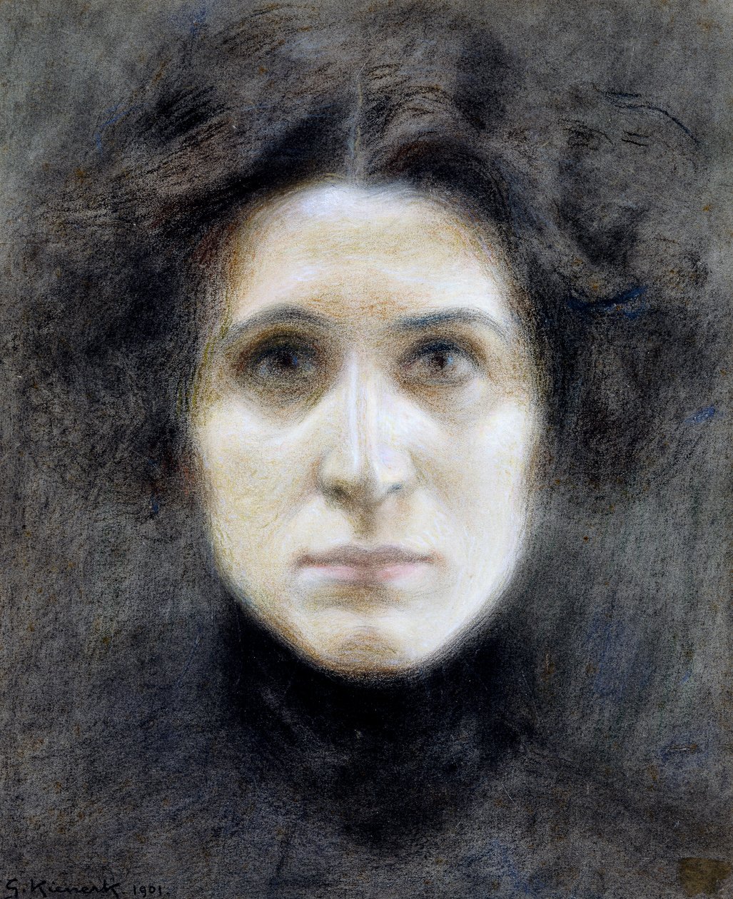 صورة إيرما غراماتيكا ، بقلم جورجيو كينيرك (1869-1948) ، حوالي 1901 ، باستيل على ورق ، 29 × 46 سم بواسطة جورجيو كينيرك