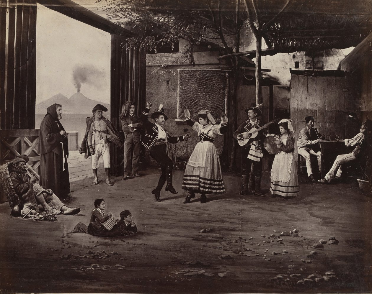 نابولي تارانتيلا ، كاليفورنيا. 1870. بواسطة جورجيو الصيف