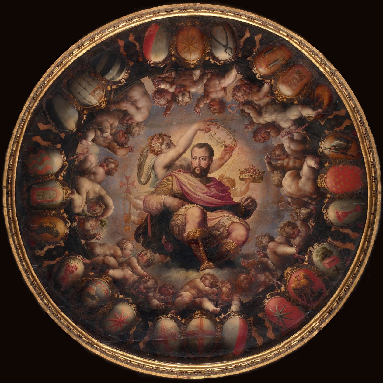 تأليه Cosimo I de Medici ، 1563-1565 بواسطة جورجيو فاساري