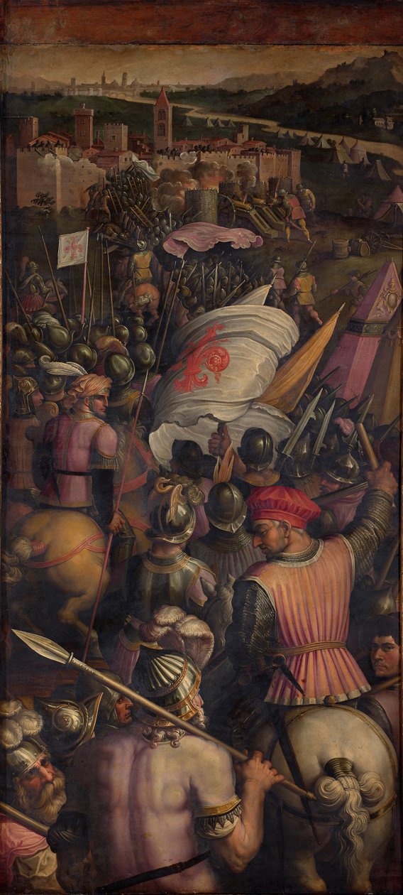 الاستيلاء على كاسينا ، 1563-1565 بواسطة جورجيو فاساري