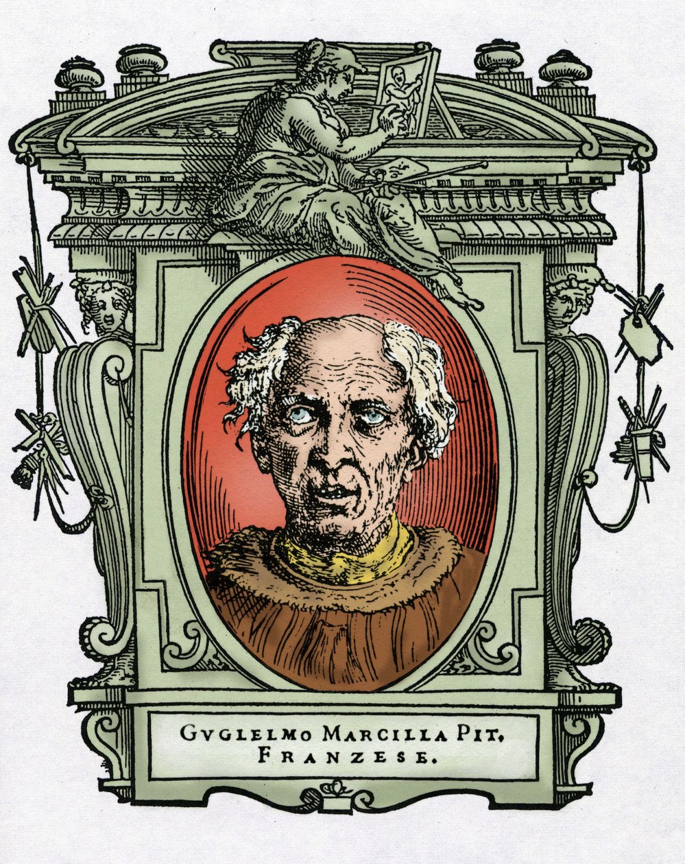 Portrait of William of Marcillat بواسطة جورجيو فاساري