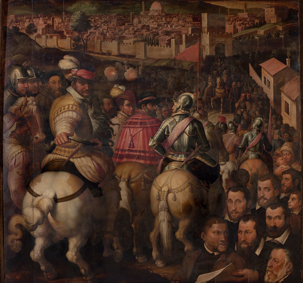 انتصار الحرب ضد سيينا ، 1563-1565 بواسطة جورجيو فاساري
