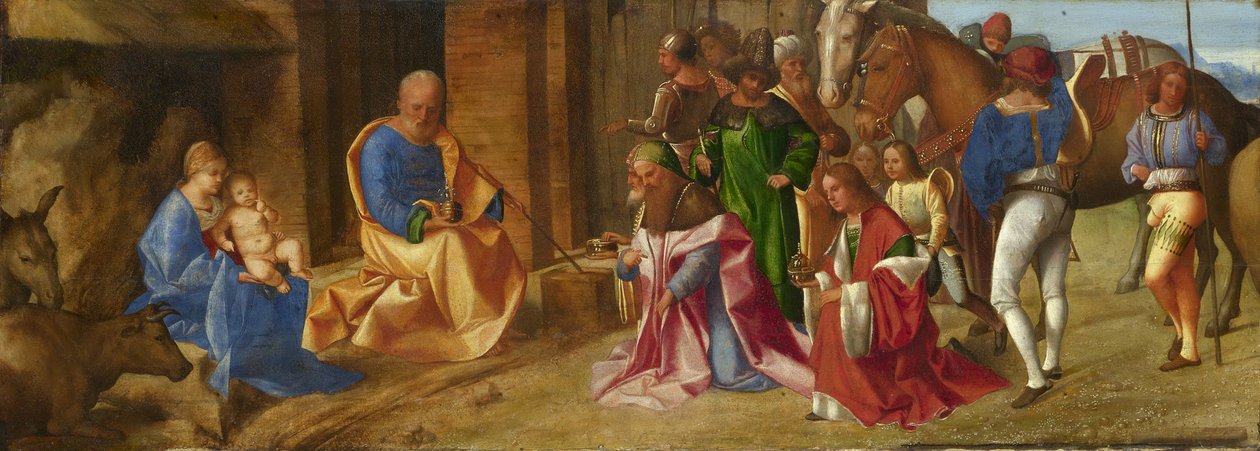عشق المجوس ، 1490 بواسطة Giorgione da Castelfranco