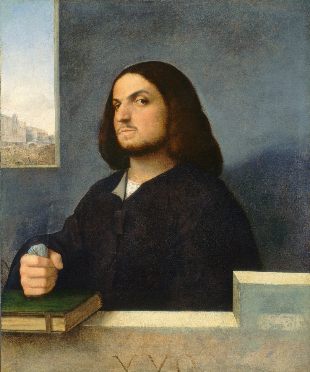 صورة رجل البندقية ، ج .1510 بواسطة Giorgione da Castelfranco