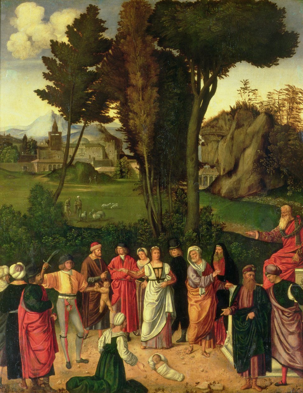 حكم سليمان ، 1505 بواسطة Giorgione da Castelfranco