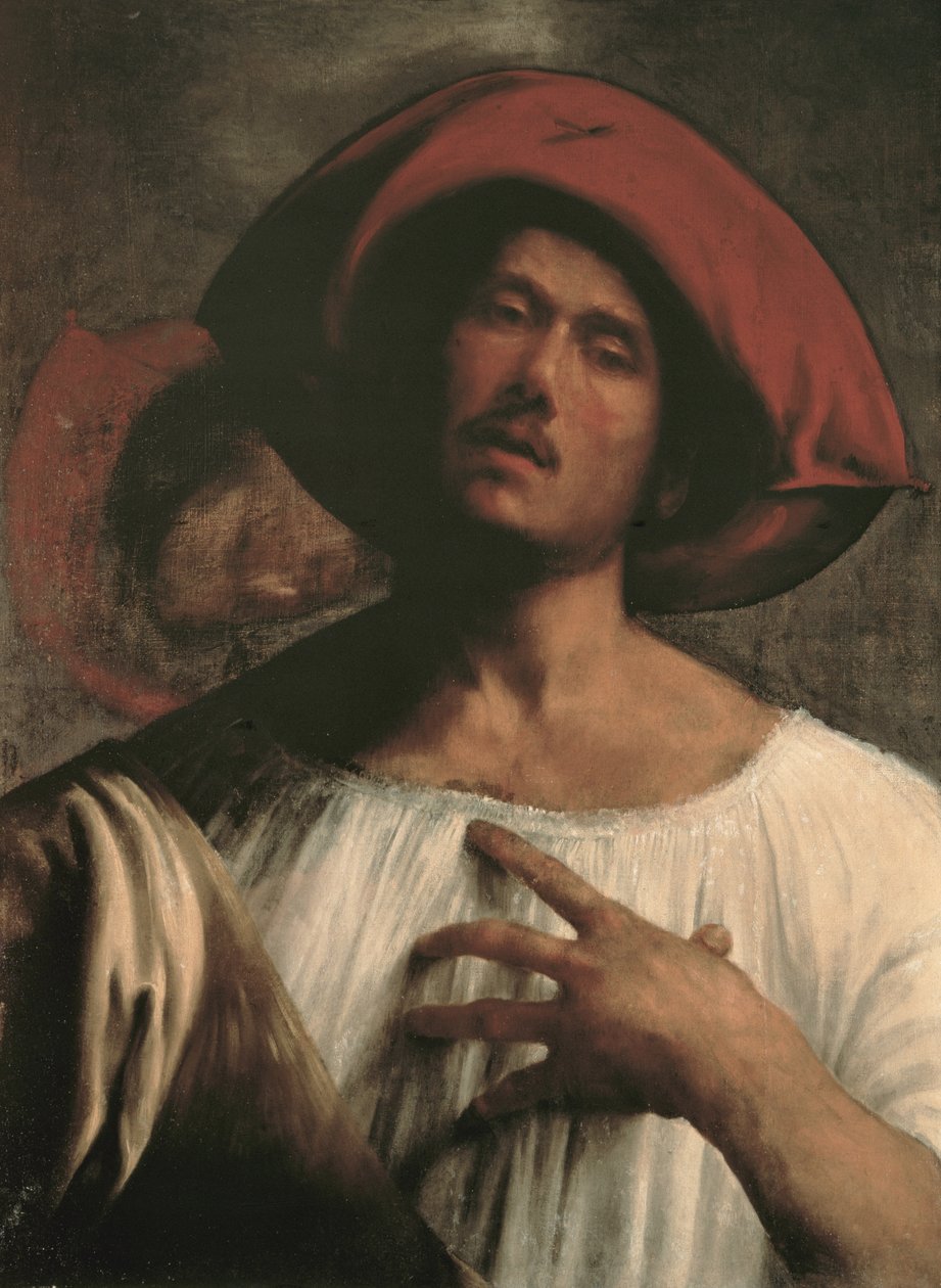 شاب يغني بواسطة Giorgione da Castelfranco