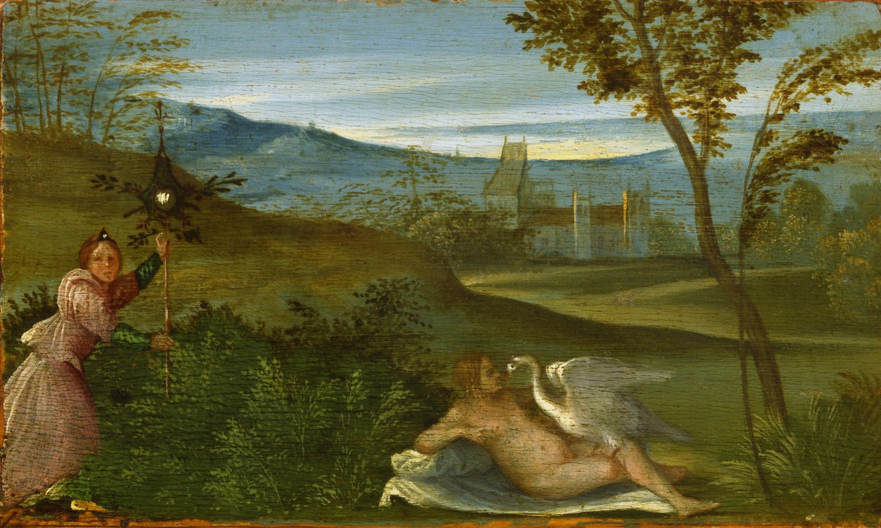 ليدا والبجعة ، ج. 1500 بواسطة Giorgione da Castelfranco