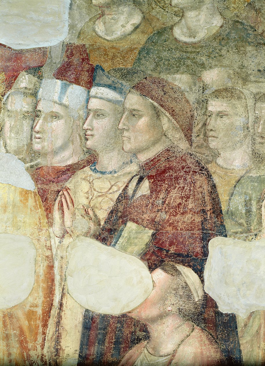 دانتي أليغييري (1265-1321): (التفاصيل) بواسطة جيوتو دي بوندوني