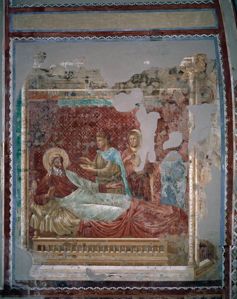 إسحاق يرفض عيسو - فريسكو بواسطة جيوتو (سي 1266 1337)