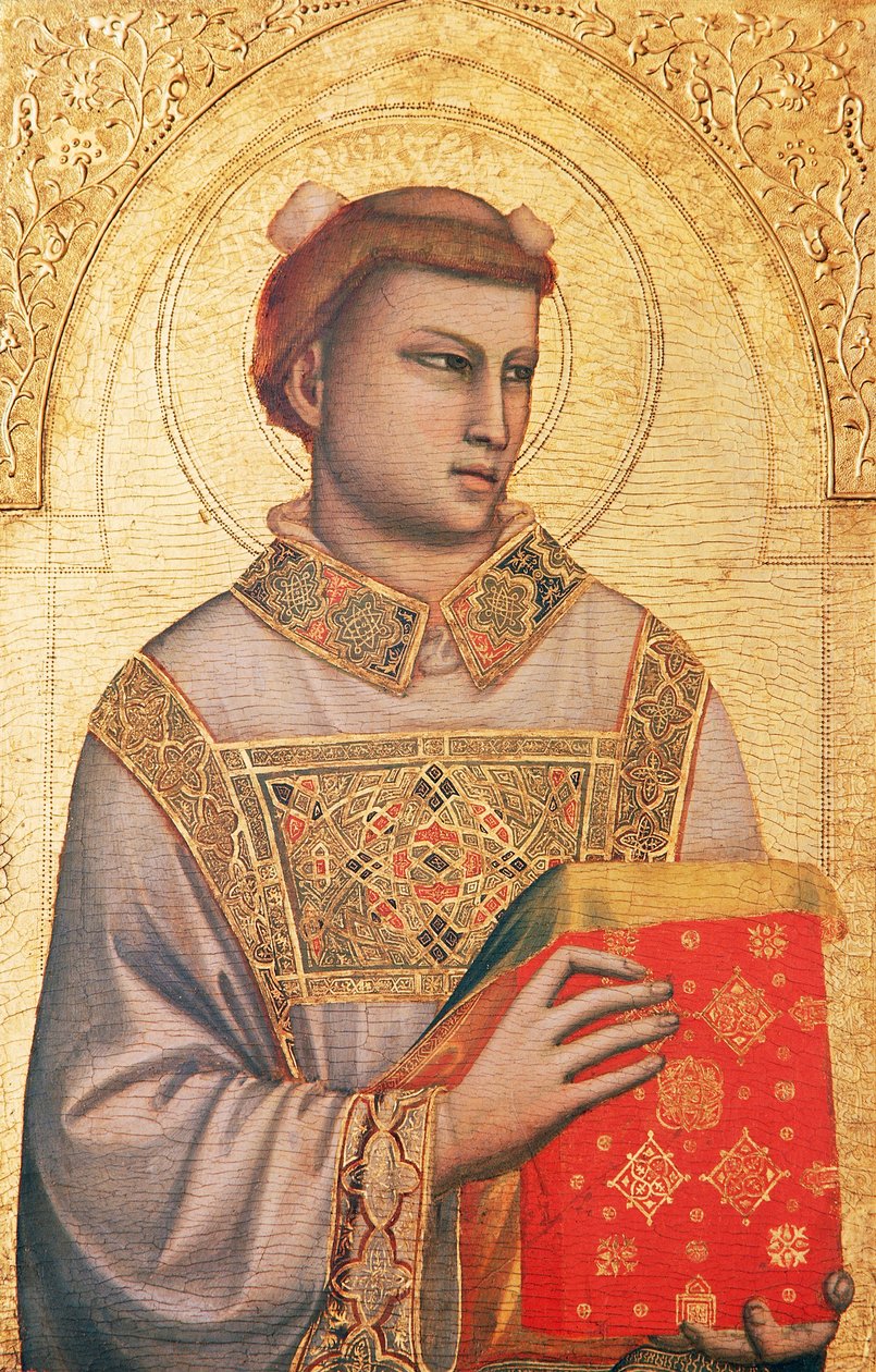 Polyptych سانت ستيفن بواسطة جيوتو (سي 1266 1337)