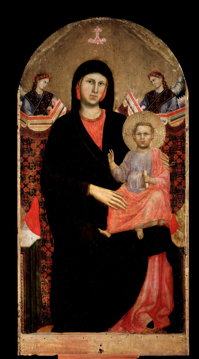 Virgin and Child (Painting بواسطة جيوتو (سي 1266 1337)