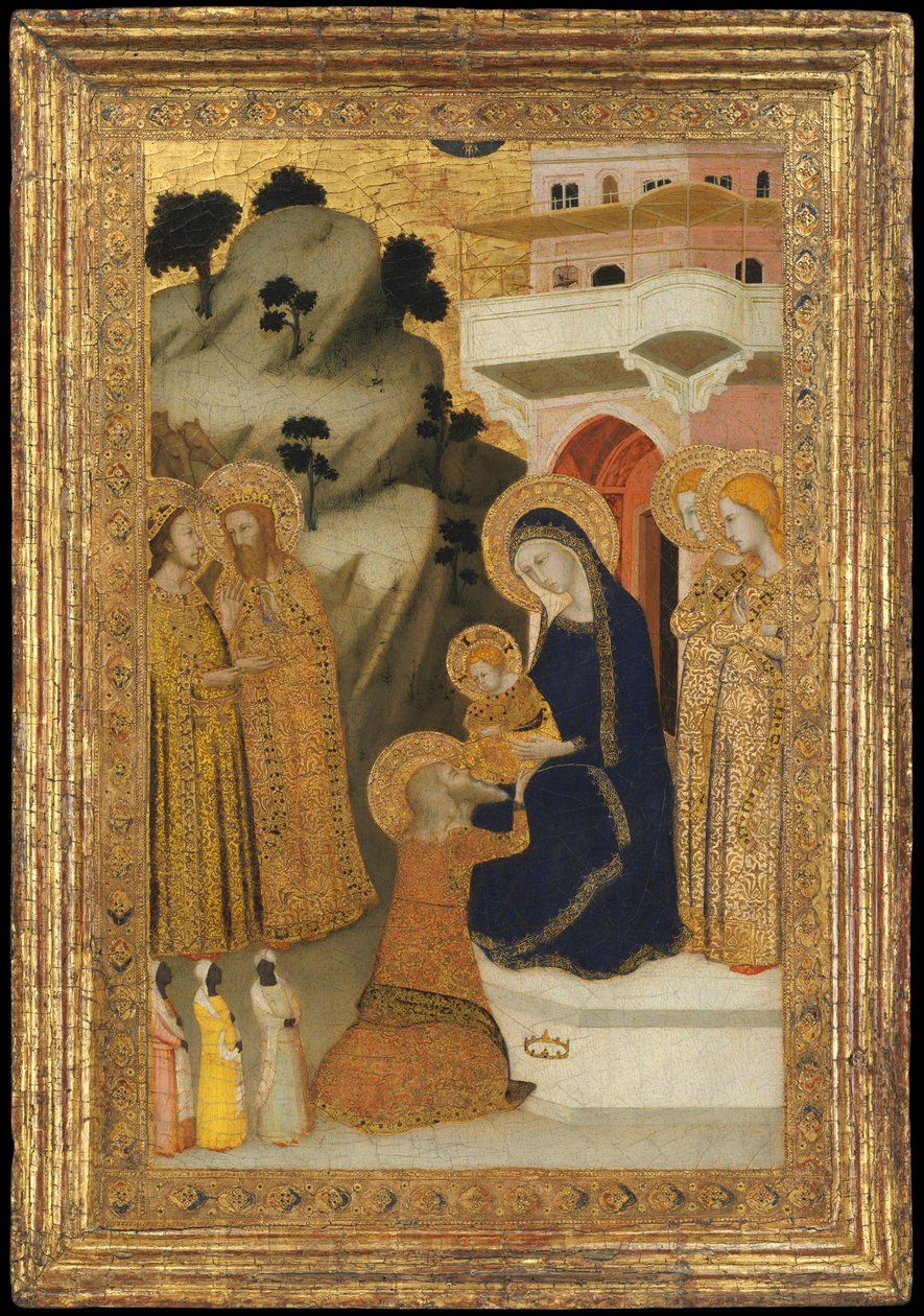عشق المجوس ، 1340-43 بواسطة جيوتو دي بوندوني