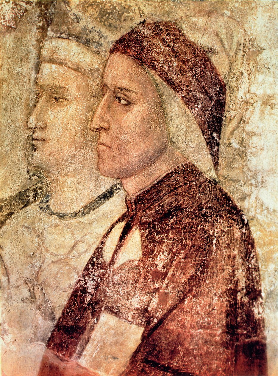 الجنة ، تفاصيل دانتي أليغييري (1265-1321) ج بواسطة مدرسة جيوتو دي بوندون مدرسة جيوتو دي بوندون