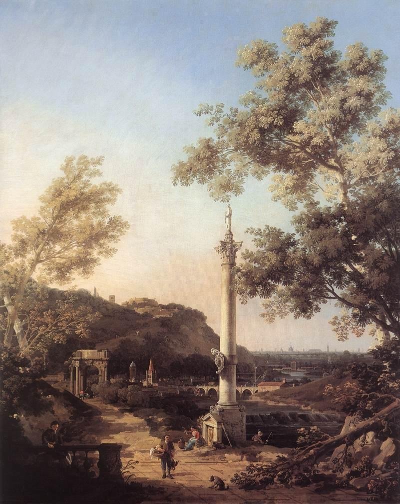 Capriccio بواسطة قناة جيوفاني أنطونيو (كاناليتو)