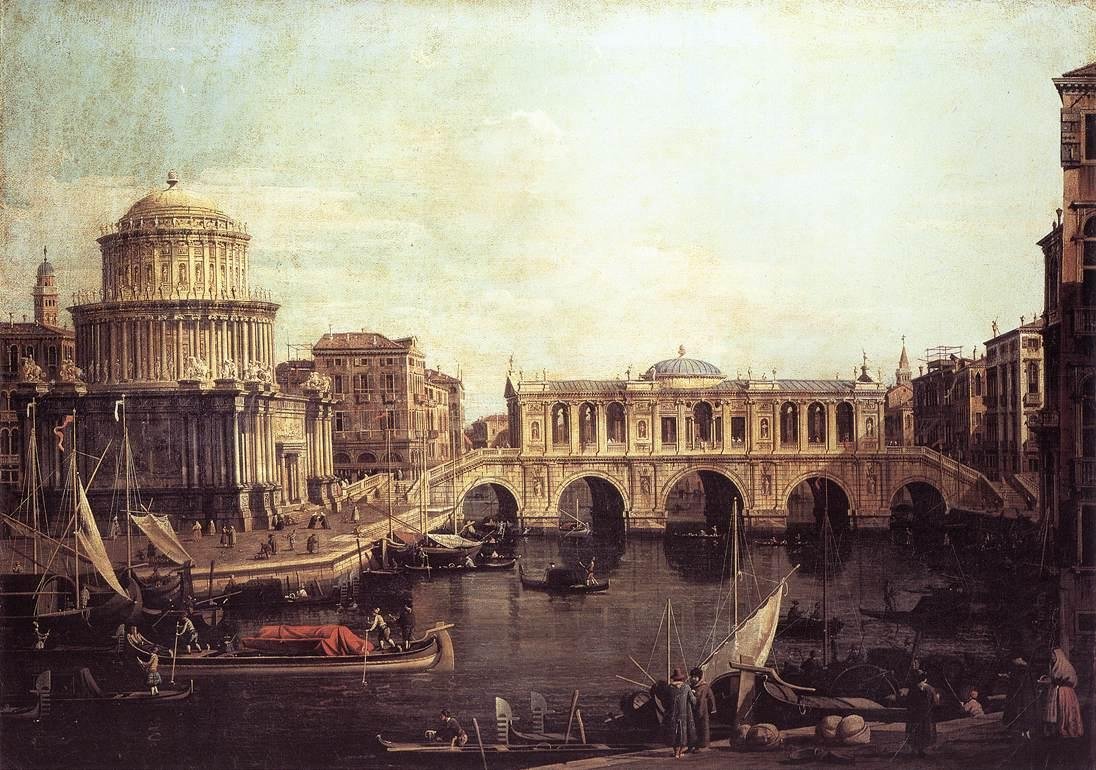 Capriccio بواسطة قناة جيوفاني أنطونيو (كاناليتو)