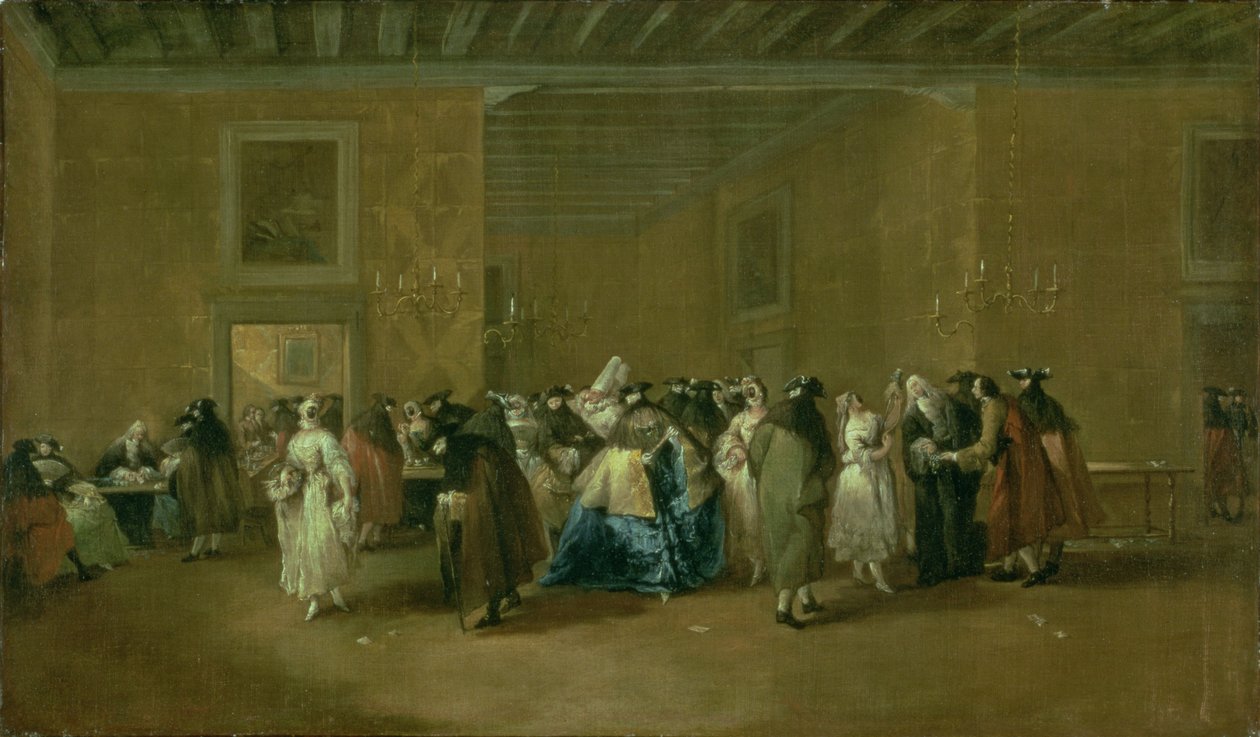 سالا غراندي من ريدوتو ، بالازو داندولو ، سان مويس ، 1755-1760 بواسطة جيوفاني أنطونيو جاردي