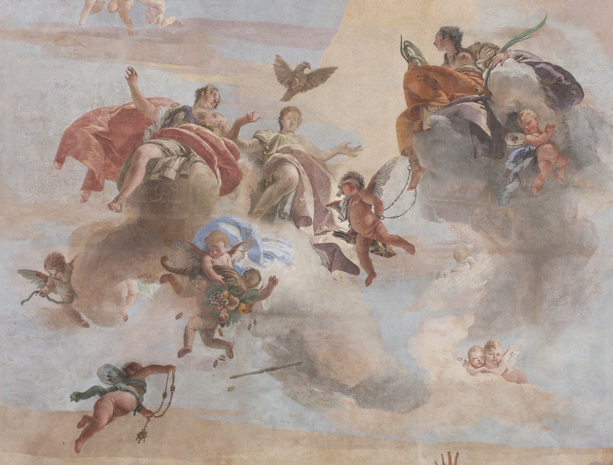سقوط الشياطين ، قصص سكيبيو ، التفاصيل ، 1731 (تفاصيل 3498337) بواسطة جيوفاني باتيستا تيبولو