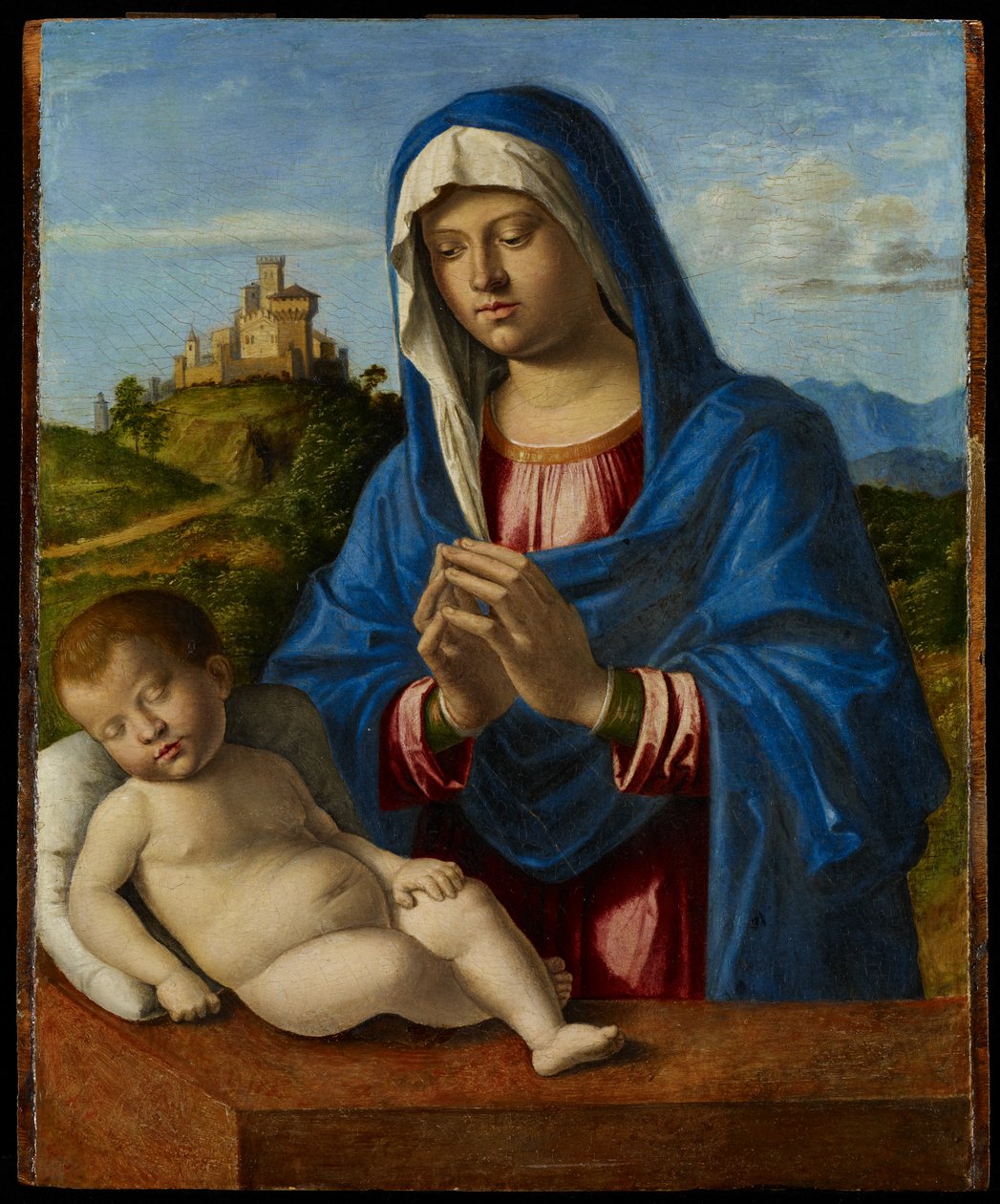 مادونا والطفل ، c.1500-04 بواسطة جيوفاني باتيستا سيما دا كونجليانو