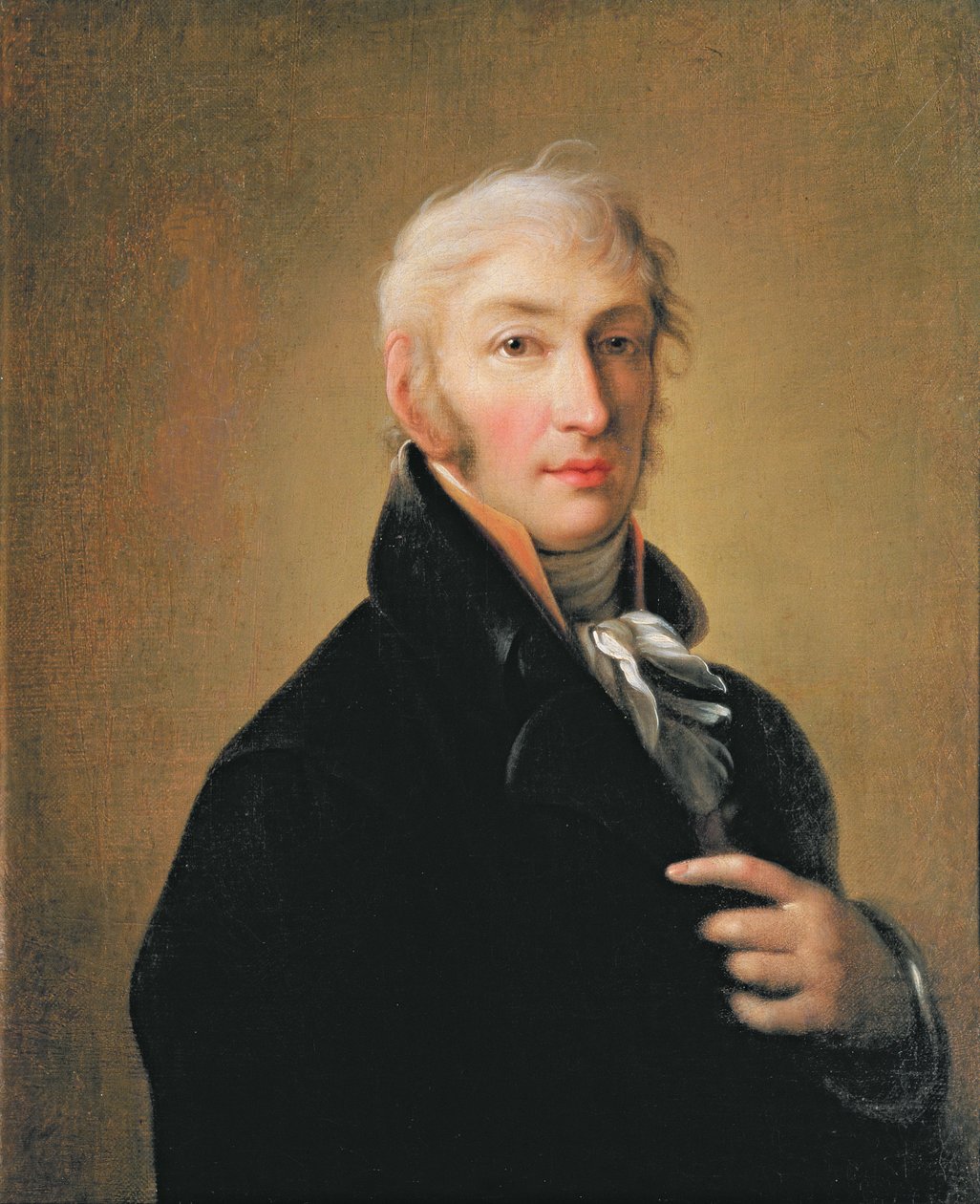 صورة نيكولاي ميخائيلوفيتش كارامزين (1766-1826) ، 1805 بواسطة جيوفاني باتيستا أورتولاني دامون