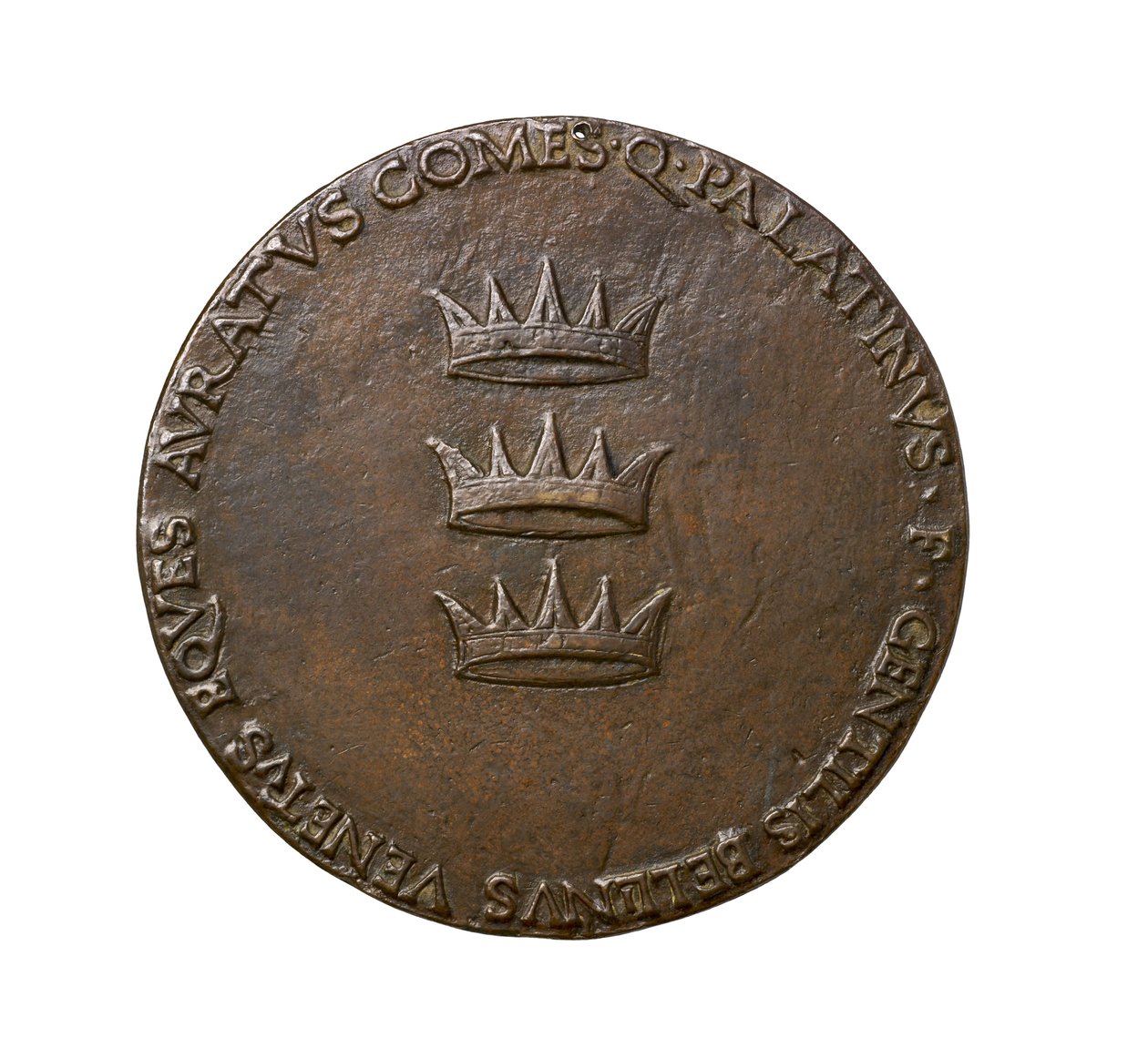 ميدالية عصر النهضة من فلورنسا ، c.1480 (سبيكة نحاسية) بواسطة جيوفاني بيليني