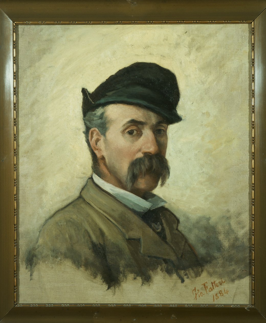 بورتريه ذاتي ، 1884 بواسطة جيوفاني فاتوري