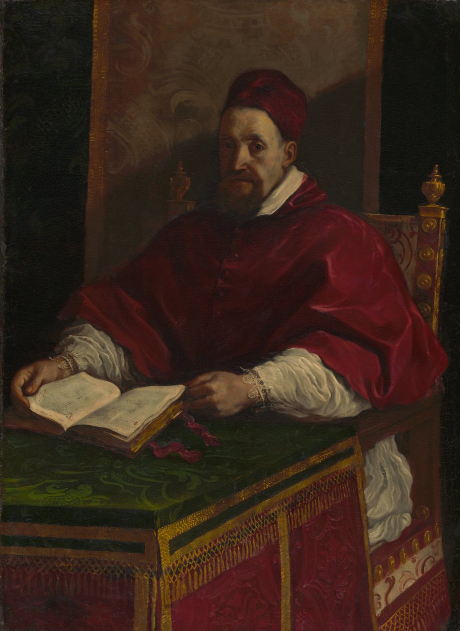 البابا غريغوريوس الخامس عشر (1622-1623) بواسطة جيوفاني فرانشيسكو باربيري (Il Guercino)