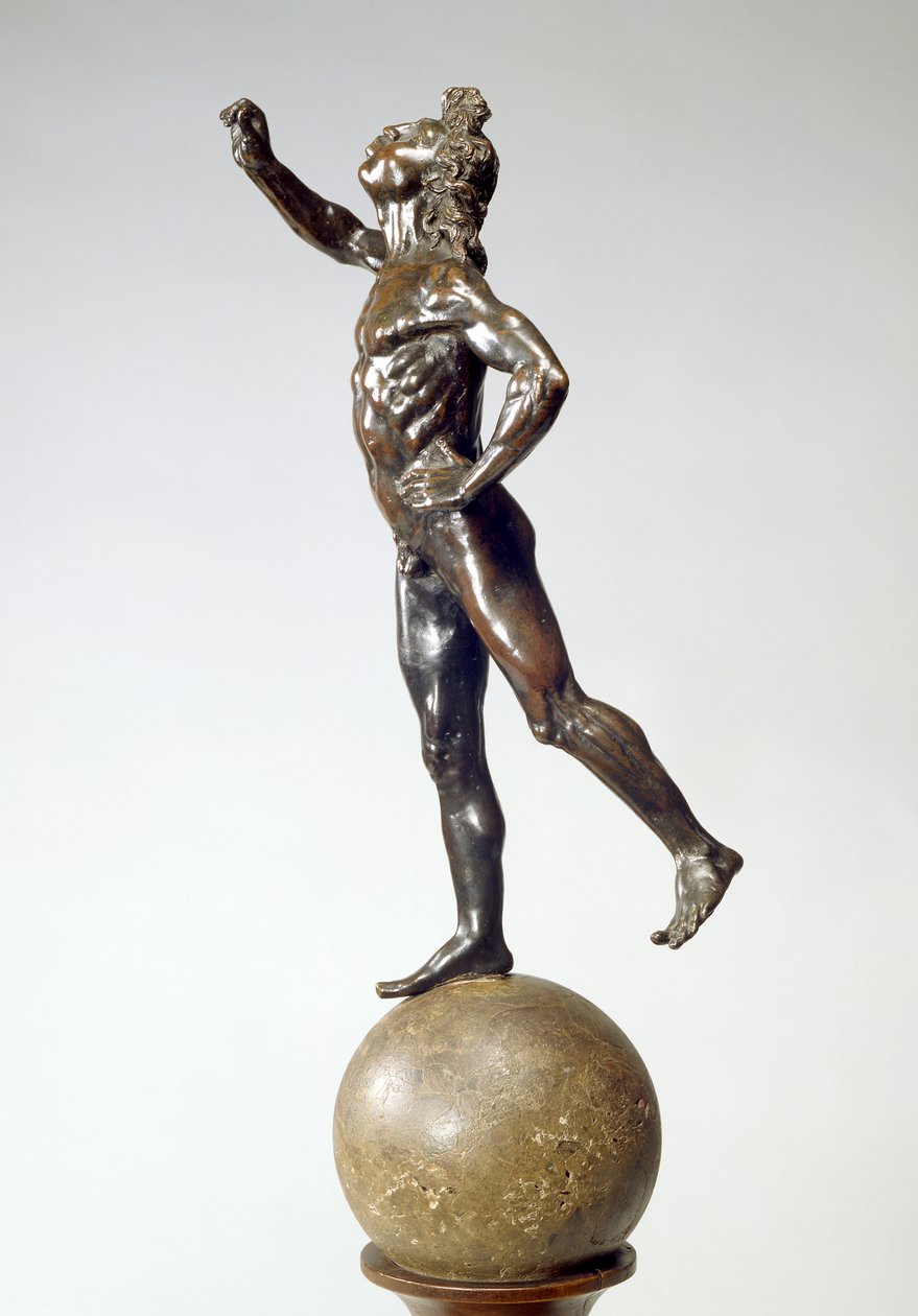 Mercury Taking Flight، c.1515 (سبائك النحاس والخشب البريشيا والخشب) بواسطة جيوفاني فرانشيسكو روستيسي