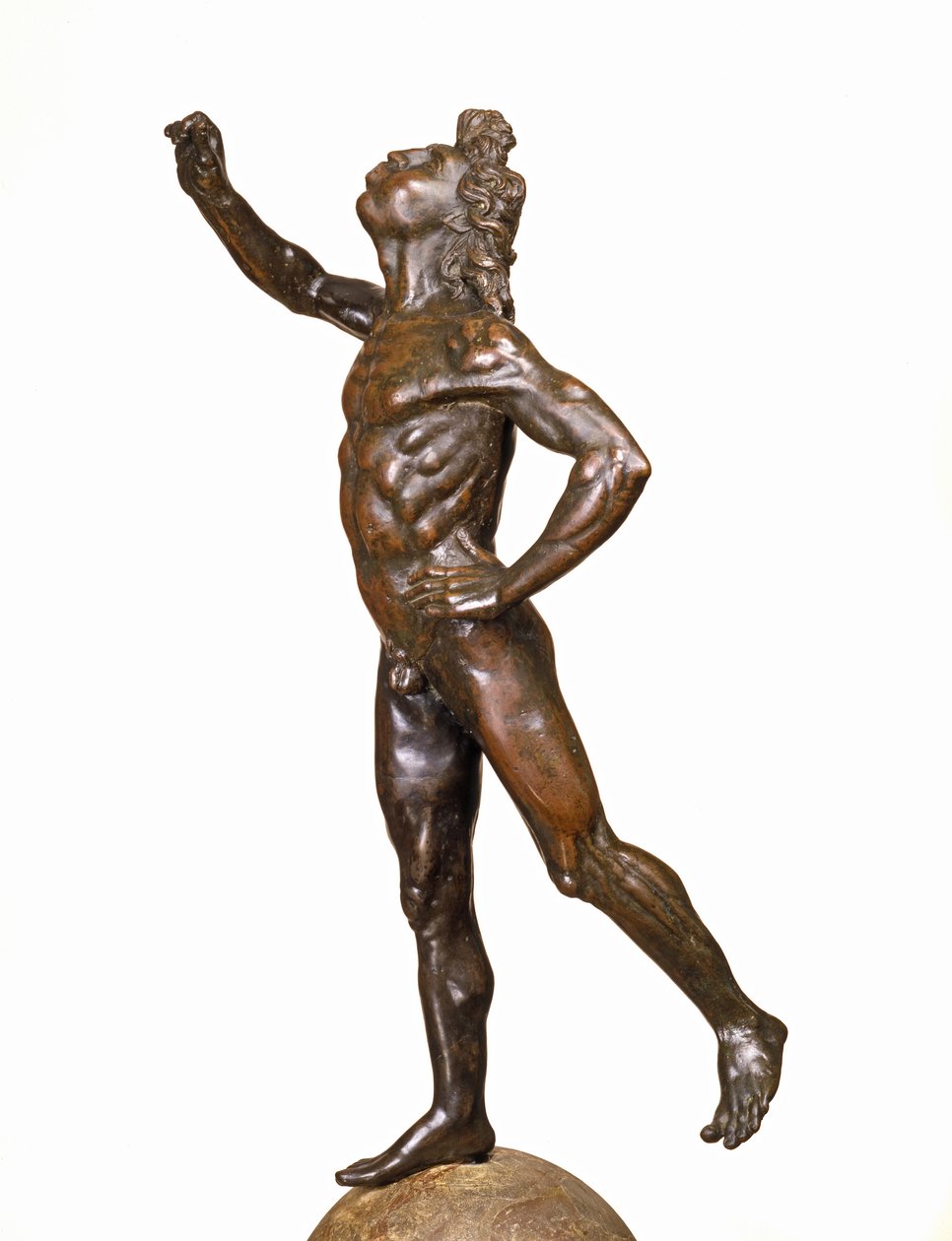 Mercury Taking Flight، c.1515 (سبائك النحاس والخشب البريشيا والخشب) بواسطة جيوفاني فرانشيسكو روستيسي
