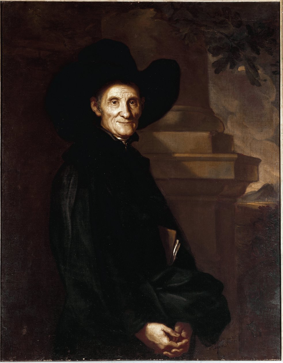 صورة لأرلوتو ميناردي (1396-1484) ، تُدعى il Piovano أو Pievano Arlotto - لوحة بواسطة جيوفاني مانوزي