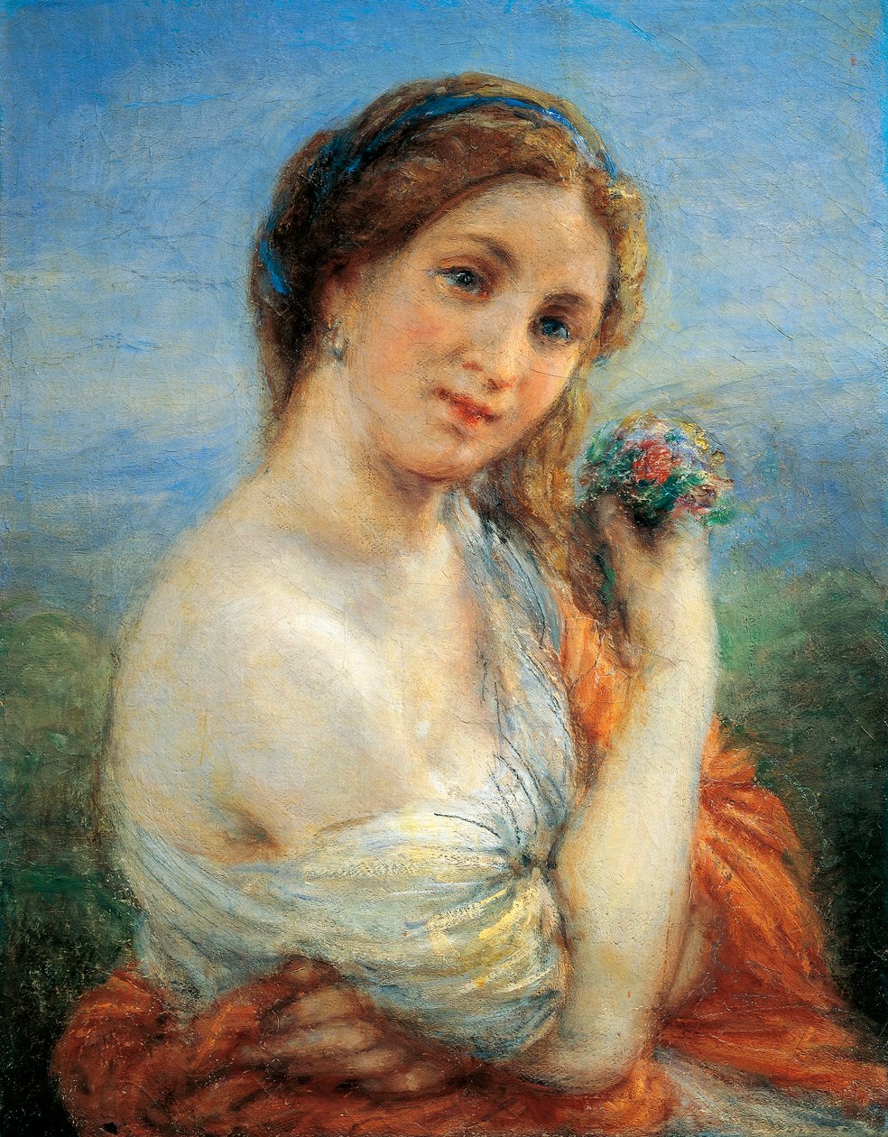 فلورا ، بقلم جيوفاني كارنفالي ، المعروف باسم بيتشيو (1804-1874) بواسطة جيوفاني كارنفالي