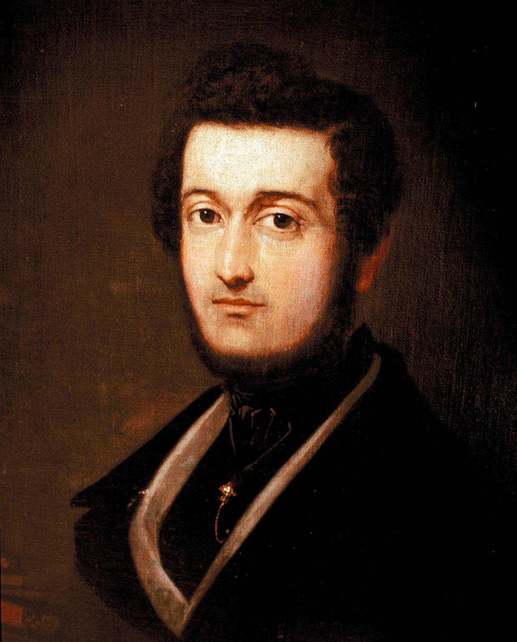 صورة للوطني والموسيقي بييرو مارونسيلي (1795-1846) لوحة بقلم جيوفاني كارنفالي ديت إيل بيكيو (1804-1873) 1839 روما ، متحف ديل ريسورجيمنتو بواسطة جيوفاني كارنفالي