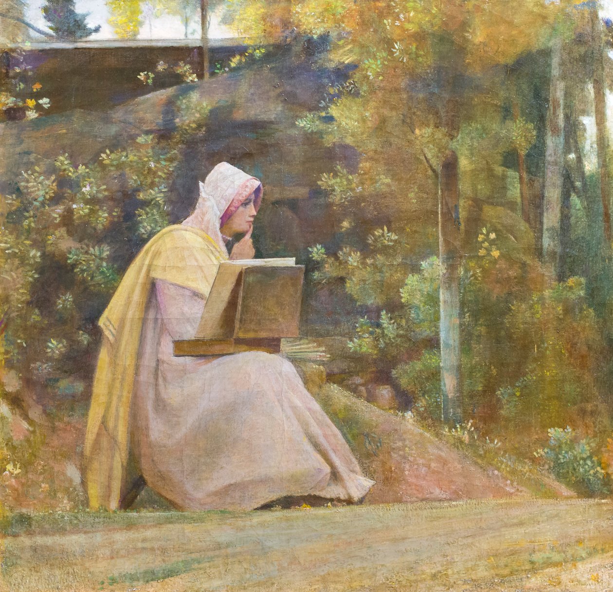 أكون أو لا أكون. من لا يحب لا لا ، حوالي 1879 (زيت على قماش) بواسطة جيوفاني (1826-1903) كوستا