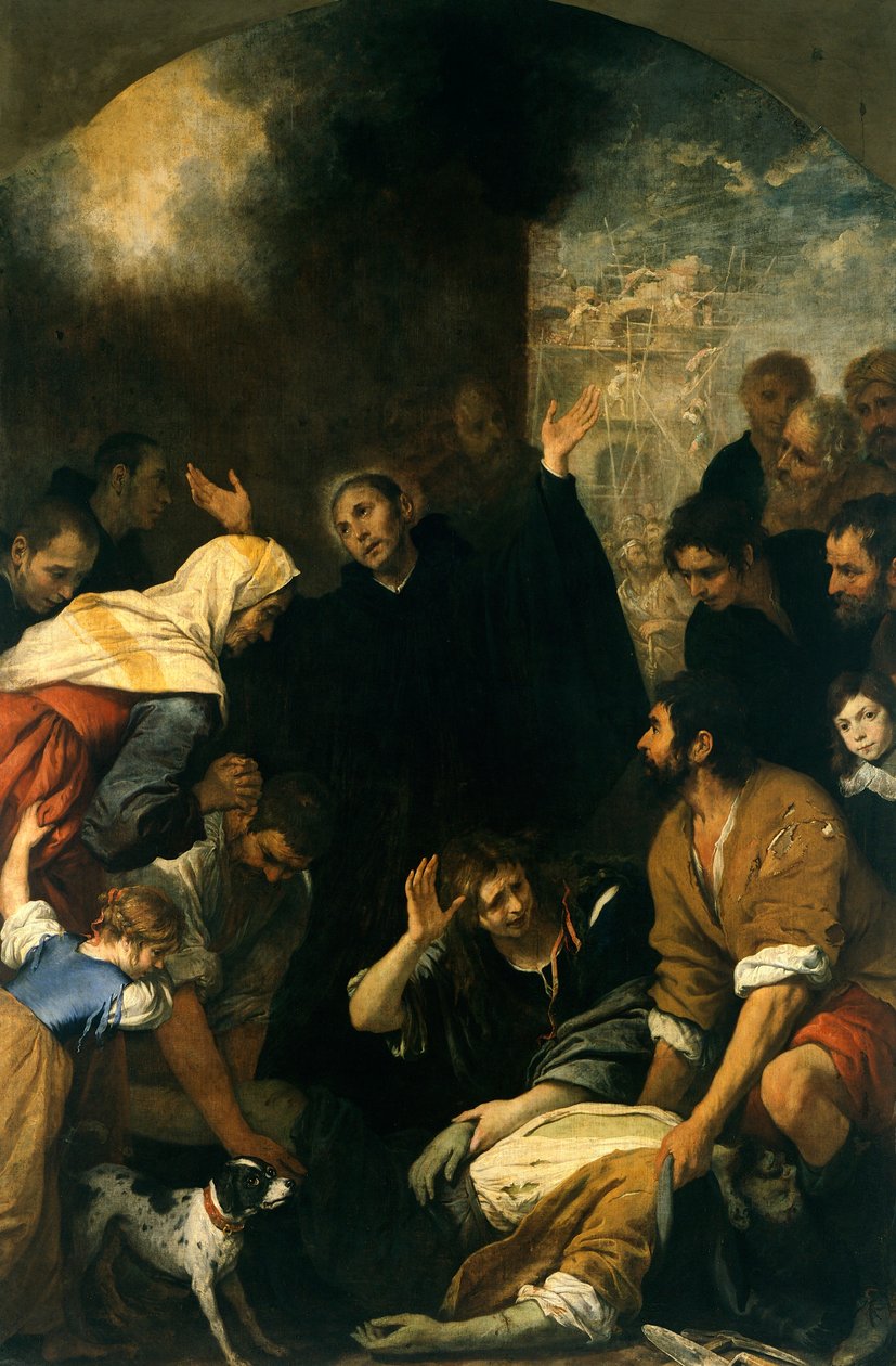 معجزة الماسون ، بقلم جيوفاني أندريا دي فيراري (1598-1669) بواسطة جيوفاني أندريا دي فيراري