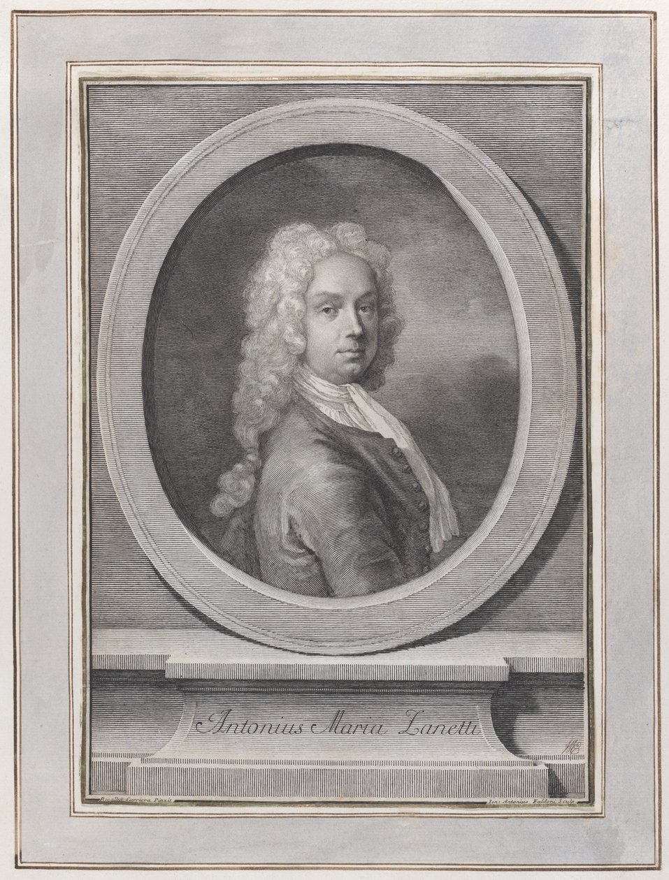 صورة أنطون ماريا زانيتي الأكبر ، كاليفورنيا. 1725. بواسطة جيوفاني أنطونيو فالدوني