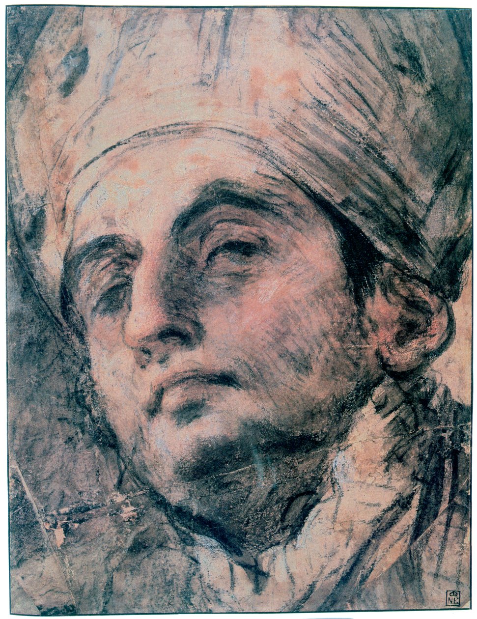 دراسة بورتريه ، c1676-1727 بواسطة جيوفاني أنطونيو بيليجريني