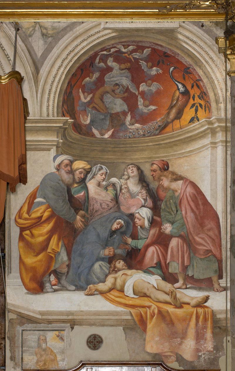 Counterfaccata، IL Pordenone، Deposition 1522 بواسطة جيوفاني أنطونيو بوردينوني